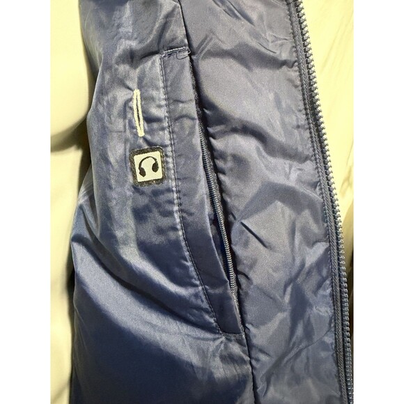 Nike Penn State Puffer Down Filled, Removable Hood Coat Jacket Nittany Lion Sz M - Picture 10 of 16